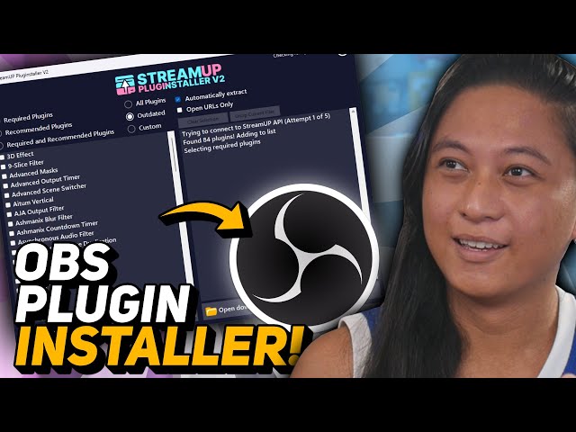 The Easiest OBS PLUGIN Installer! (And Updater!)