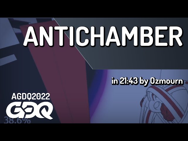 Antichamber by Ozmourn in 21:43 - AGDQ 2022 Online