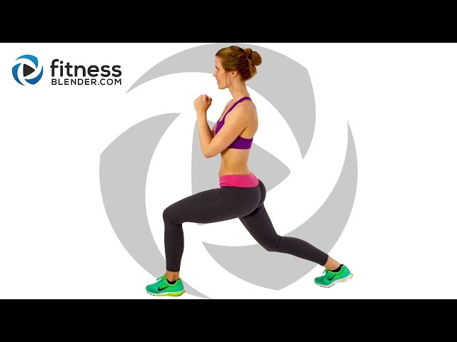 Fat Burning HIIT Workout - At Home HIIT Cardio with Warm Up (with Low Impact Modifications)