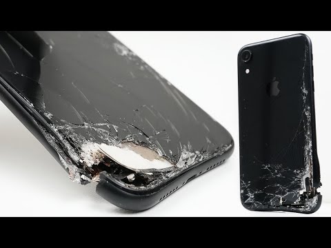 $35 iPhone XR Destroyed By A Lawn Mower Lets Restore It!