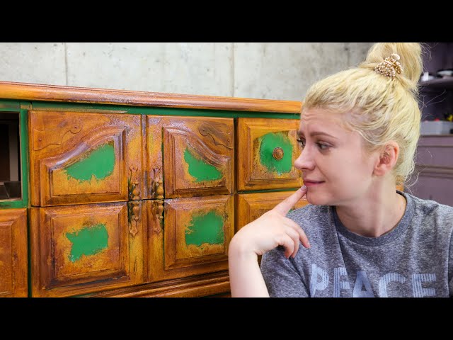 EXTREME Makeover ~ Creating RUST on Furniture