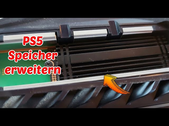 M.2 SSD in PS5 einbauen & Speicher erweitern: So funktioniert's (Anleitung)