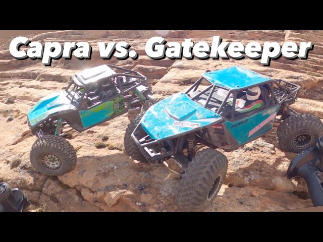 My Gatekeeper vs Capra! 🔥 Rear Steer Showdown 🔥