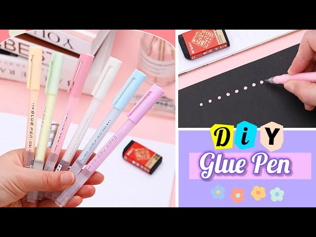 How to make glue pen _ DIY Glue pen at your home _ Stationery
