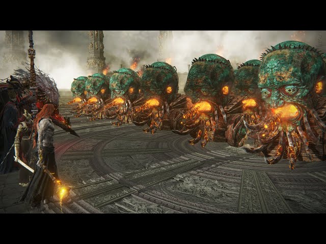 Can Strong Bosses survive 50 Flame Chariots? Elden Ring