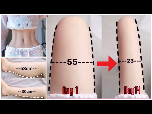 Exercise for Thighs + Legs The Fastest | Effective way to Reduce Thigh Fat, Have Beautiful Slim Legs
