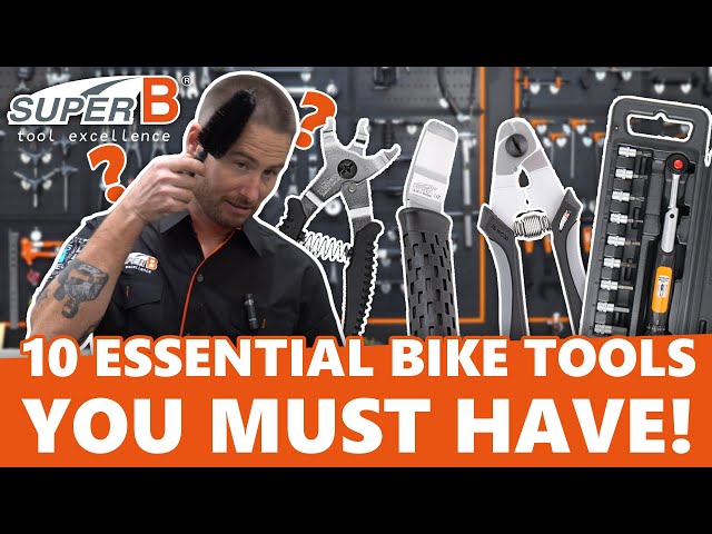 10 ESSENTIAL BIKE TOOLS YOU MUST HAVE!
