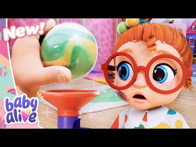 The Babies Build The Biggest Marble Run!!! 🔮 BRAND NEW Baby Alive Episodes 🛝 Family Kids Cartoons