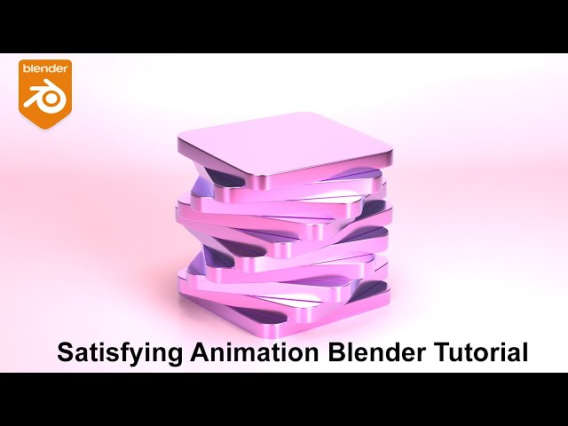 Create a Satisfying Animation with Blender - Easy Tutorial