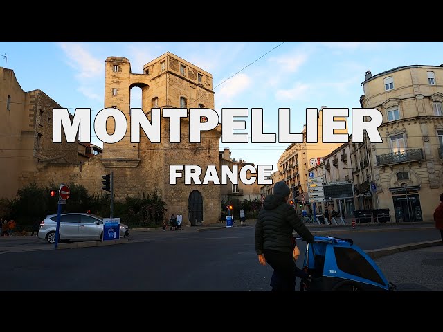 Montpellier, France - Driving Tour 4K