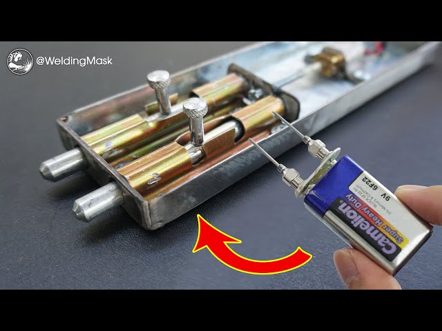 This tip changed my life! SIMPLE TECH. How a Smart Welder Creates a Lock - Part 3