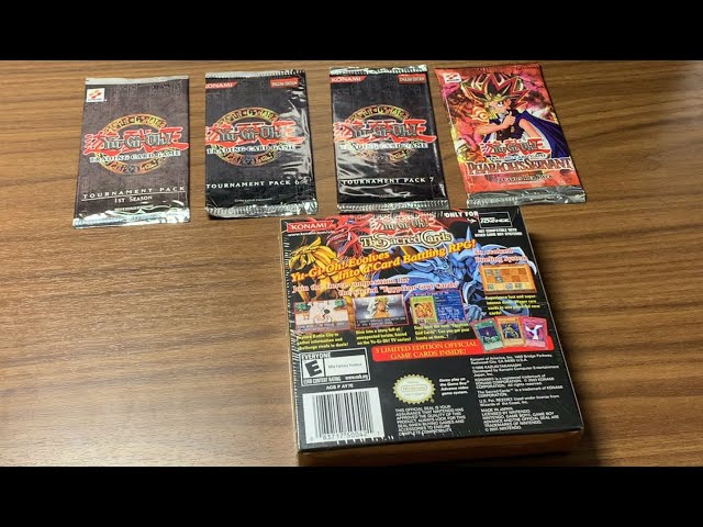 Yugioh The Sacred Cards Gameboy Advance, PSV 1st, & Tournament Pack 1, 6, 7 Opening with @Ruxin34 !!
