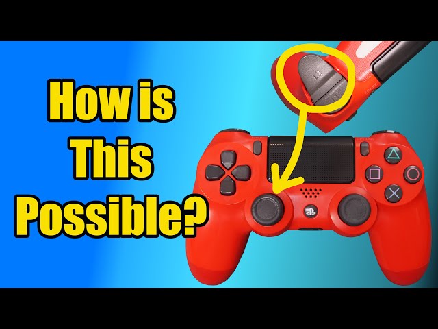 Pressing L2 Causes the Analog Stick to Move For Some DualShock 4 PS4 Controllers