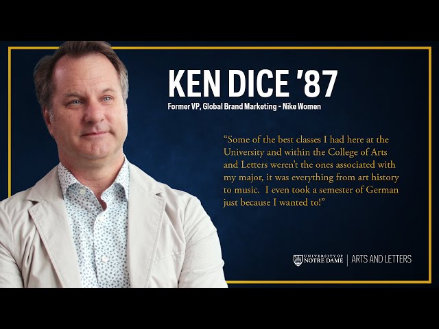 Arts & Letters Alumni: Ken Dice '87 Applies His Curious Mind for Success