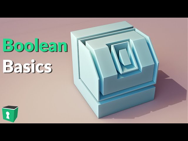 Blender Secrets - 6 Minutes of Boolean Basics