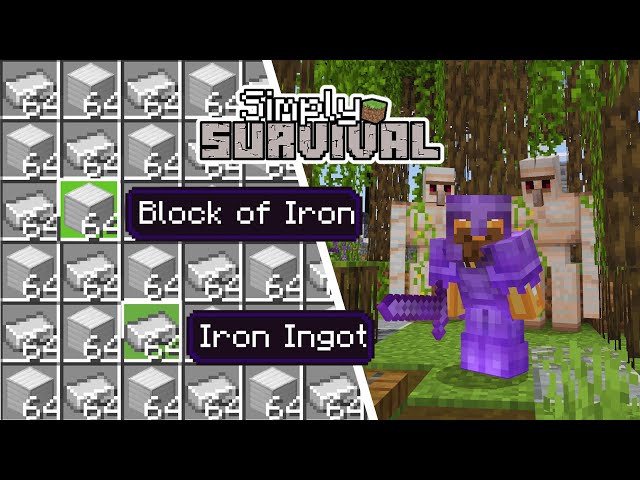 How To Make A Quick & Simple Iron Farm In Minecraft! (Very Efficient) Tutorial. PE,PC,XBOX,PS,SWITCH