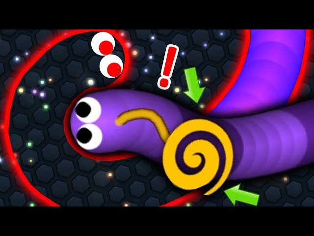 Slither.io 1 Ghost Hacked Skin Snake vs. Giant Hacker Snakes Epic Slitherio Gameplay!