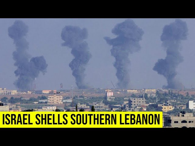 IDF shells southern Lebanon after missiles fired at border community.