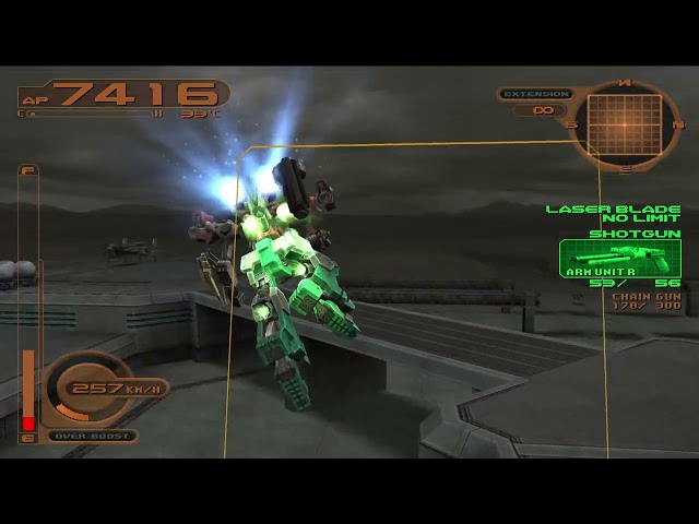 Armored Core 3: Silent Line - OP-I makes you feel like an anime protagonist
