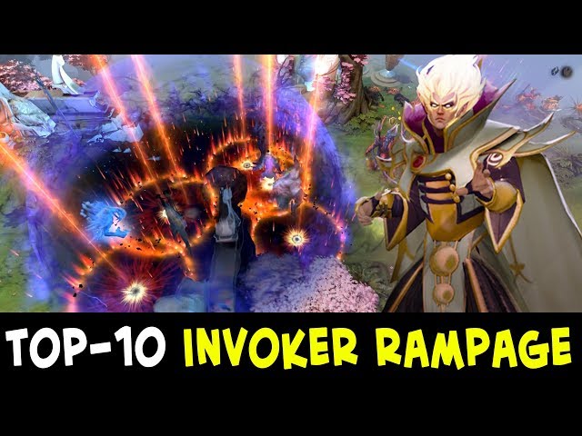 TOP-10 Invoker RAMPAGES — Divine Rank