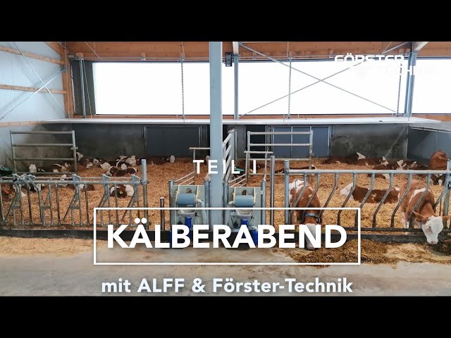 Kälberabend mit ALFF & Förster-Technik TEIL 1