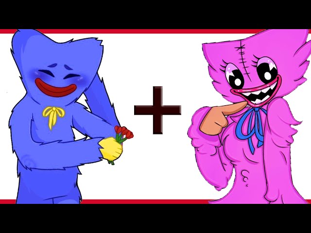 Huggy Wuggy + Kissy Missy = ??? | Poppy Playtime Animation meme PART #35