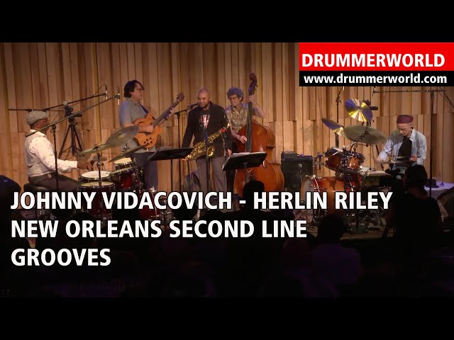 Herlin Riley v. Johnny Vidacovich: Second Line Grooves