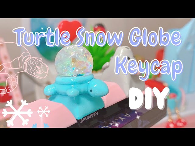 Turtle SHAKER Keycap | Polymer Clay Tutorial