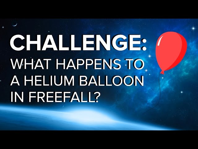 What Happens to a Helium Balloon in Freefall?