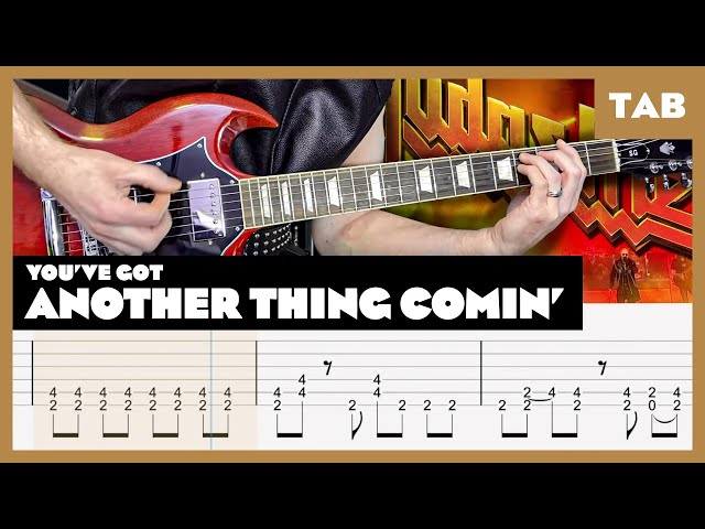 Judas Priest - You've Got Another Thing Comin' - Guitar Tab | Lesson | Cover | Tutorial