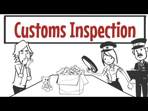 Explained about Customs Inspection. Cost and Difference between Import and Export inspections.