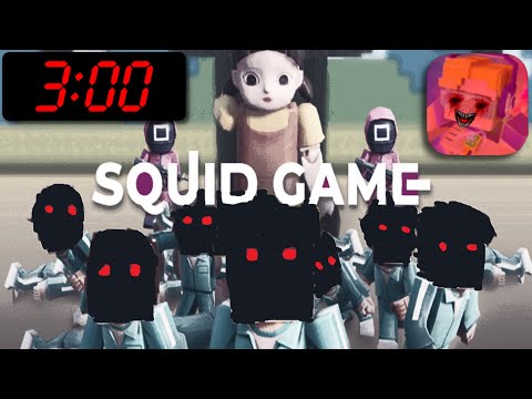 😱 DON'T PLAY IN SQUID GAME AT 3 AM BLOCKMAN GO NULL HORROR