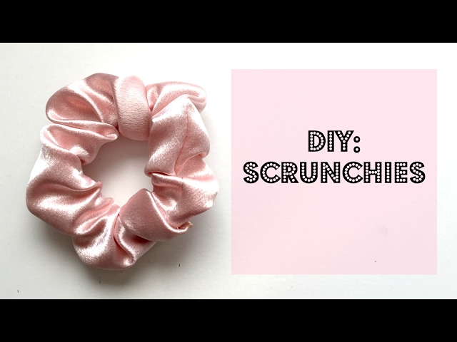 DIY Scrunchies!