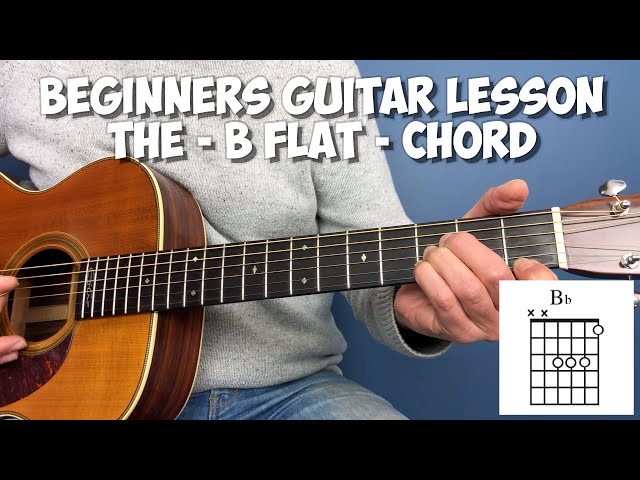 Beginners guitar lesson - The Bb chord