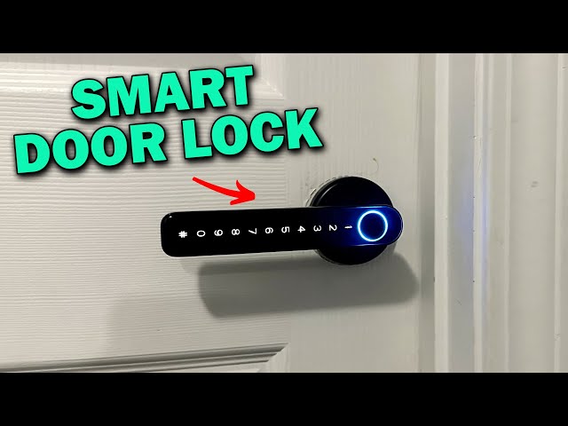 Elemake Smart Fingerprint Door Lock Review and How To Install