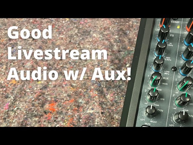 Dedicated Audio for Livestream
