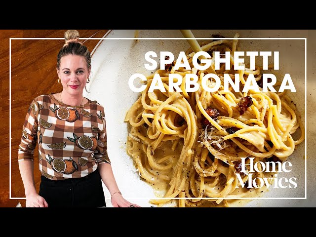 No-Fail Spaghetti Carbonara | Home Movies with Alison Roman