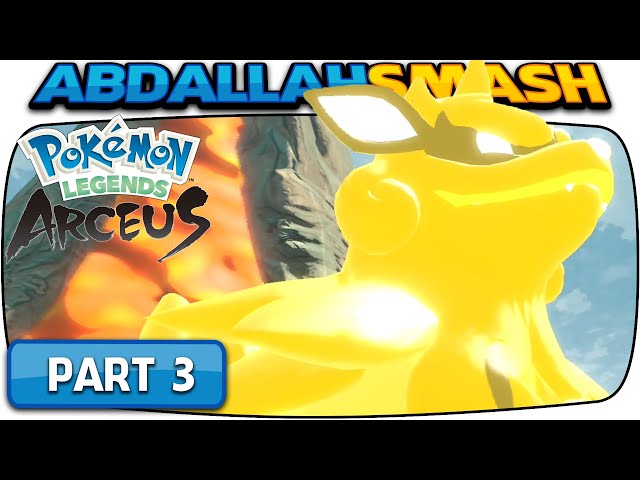 Pokemon Legends Arceus - Gameplay 100% Walkthrough Part 3!
