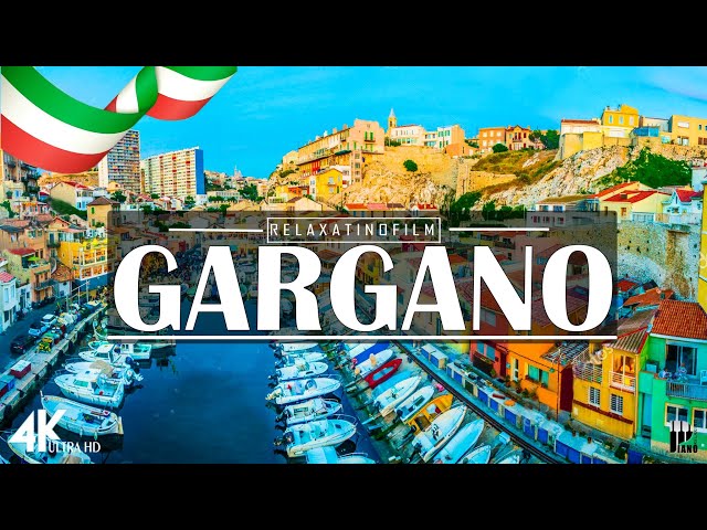 Beautiful Gargano, Puglia 4K • Relaxing Italian Music, Instrumental Romantic • Video 4K UltraHD