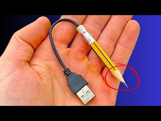 How to make a soldering iron with a pencil 2024