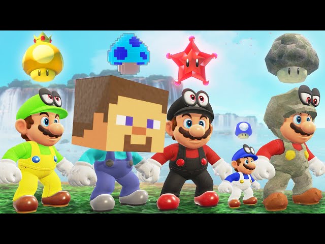 What if Mario Odyssey had Custom POWER UPS?