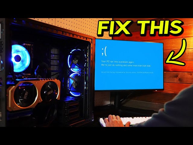 How I FIXED my PC CRASHING... (it would randomly freeze and shut off)