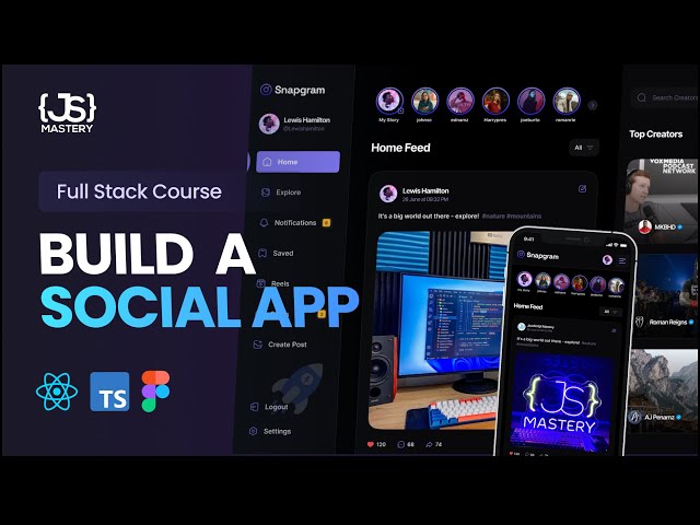 Build and Deploy a Full Stack Social Media App | React JS, Appwrite, Tailwind CSS, React Query