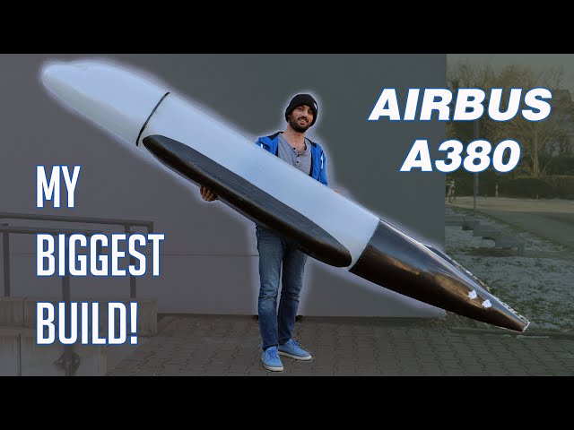 Giant RC Airbus A380-800 build video Part 1, My biggest build ever!