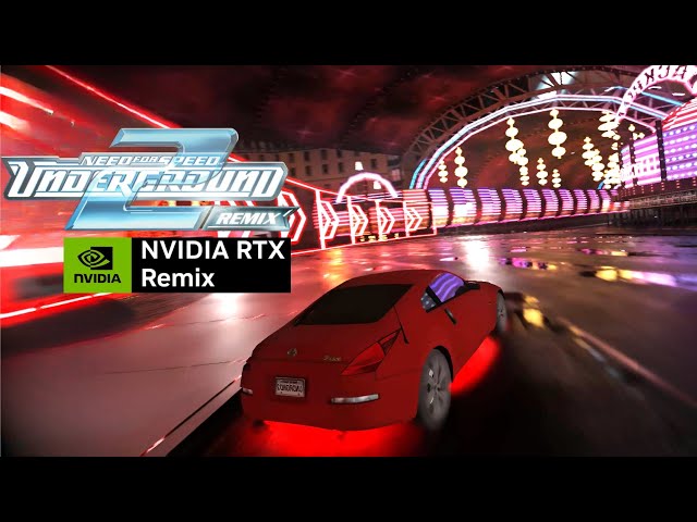 Need For Speed: Underground 2 RTX Remix (Work in Progress) - RTX 4080 4K 60 FPS Gameplay