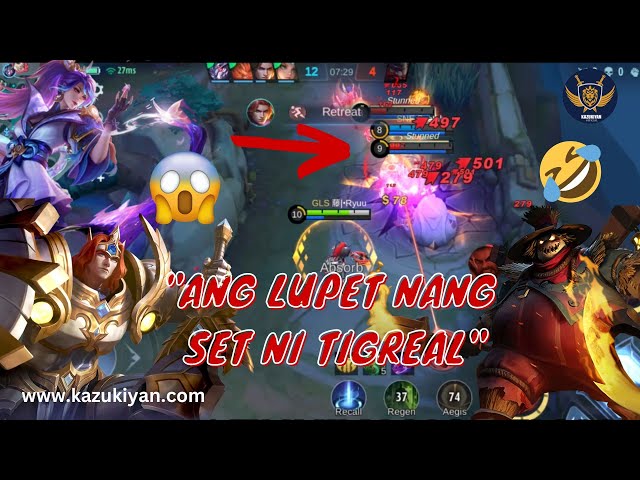 "Ang Lupet Nang SET NI TIGREAL" Hanabi Chill Lang Sa Rank Game Kasama Magaling Mabilisang Laro