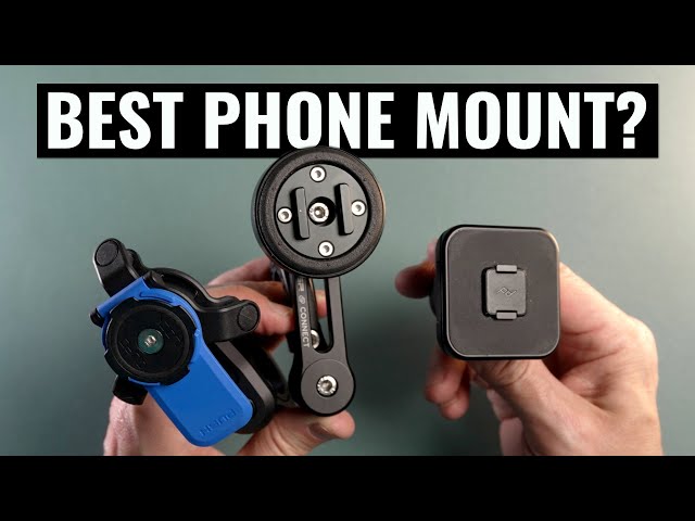 Best motorcycle phone mount? Comparison of SP Connect | Quadlock | Peak Design