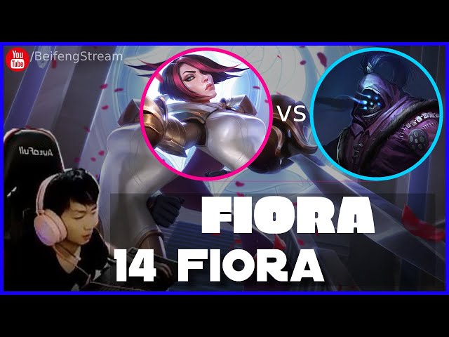 🔴 14 Fiora vs Jax (2000 LP Fiora) - 14 Fiora Guide Master