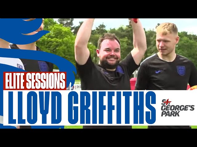 England U21 Goalkeepers put Lloyd Griffith to the Test | GK Training | England Elite Sessions