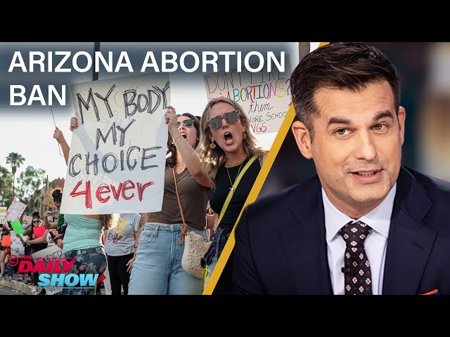 Arizona's Abortion Ban Sends Trump and the GOP Reeling | The Daily Show